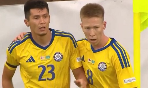Фарерские острова и Казахстан завершили первый тайм 1:1 в Лиге наций