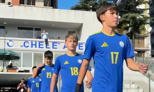 Казахстанская сборная U‑16 сыграла вничью с испанской академией «Вильярреал» на Batumi Cup 2026