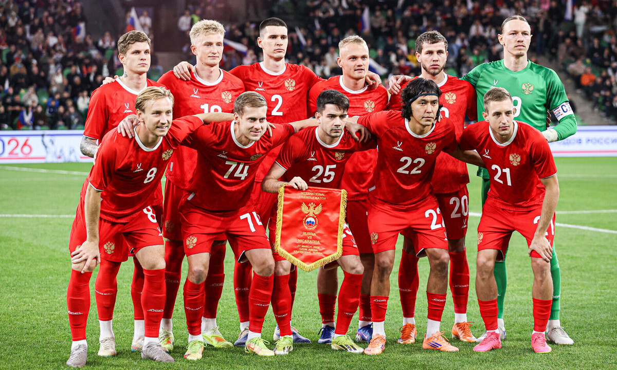 Россия продолжает играть в товарищеских матчах, несмотря на санкции