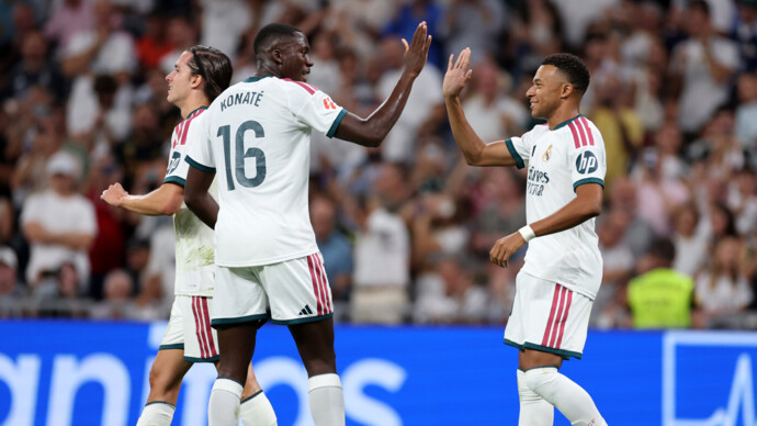 Реал Madrid обрушил Рио Вальекано в матче 4:1