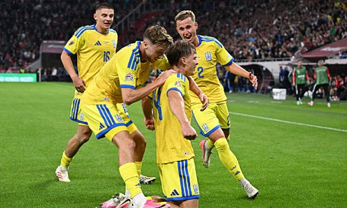 Украина обыграла Венгрию в первом матче Лиги наций