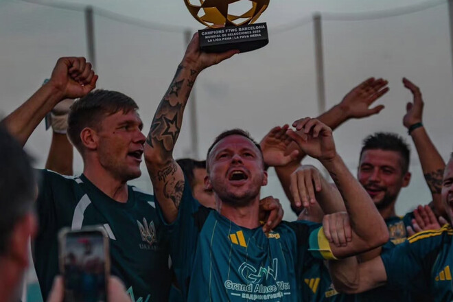 Украина стала чемпионом мира по футболу 7 после победы над Португалией