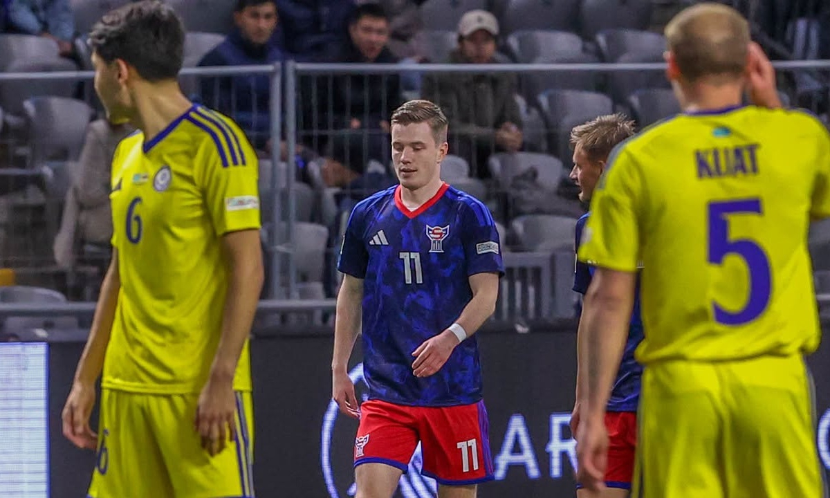 Фарерские острова потеряли преимущество в Астане: 2:2 с Казахстаном