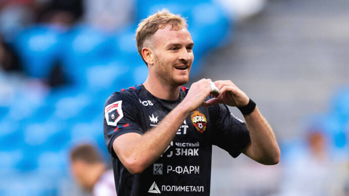 Лусиано в 69‑й минуте: ЦСКА обыграл «Динамо» 2:1 в Каспийске